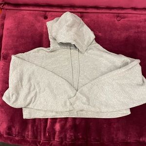 Alo yoga cropped sweatshirt - size small
